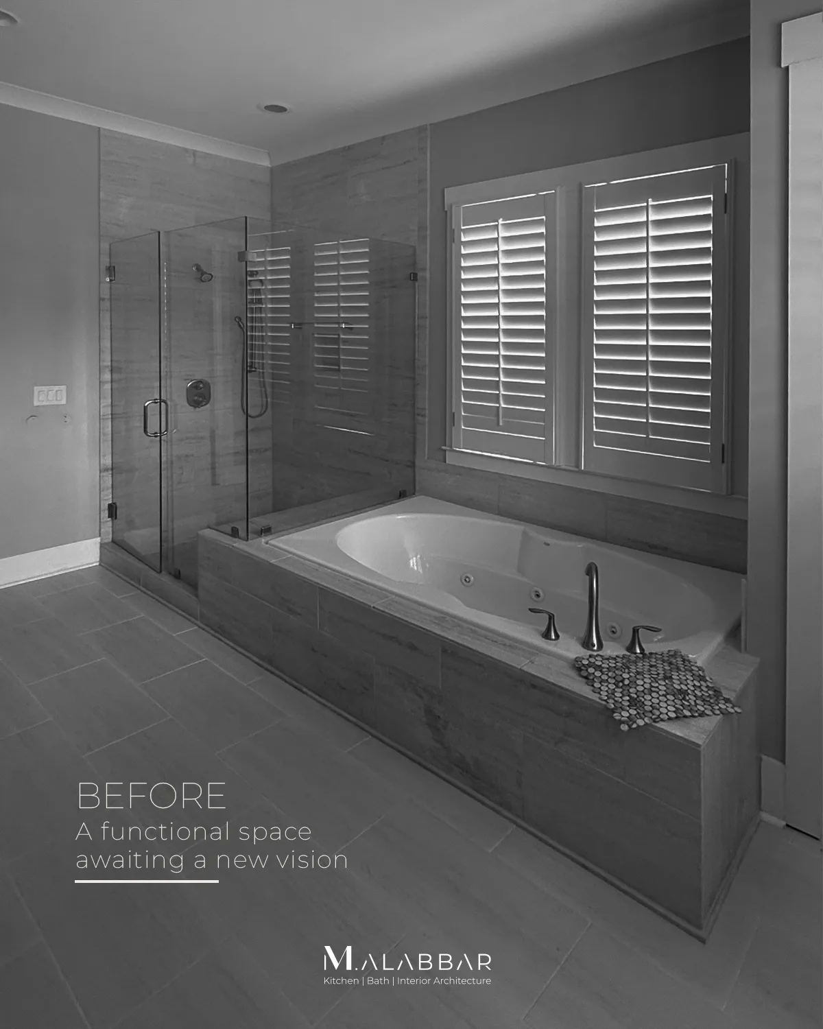 Sophisticated Bath, Reimagined, photo 2 of 2, M.ALABBAR interior architecture