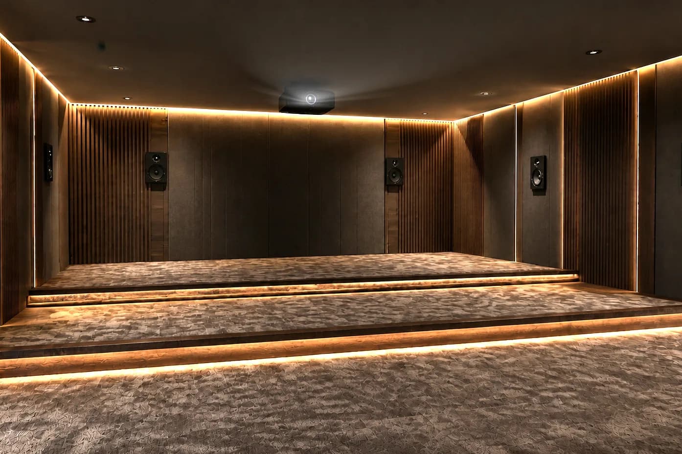 Private Home Theater, Cabinetry project by M.ALABBAR, Suwanee GA