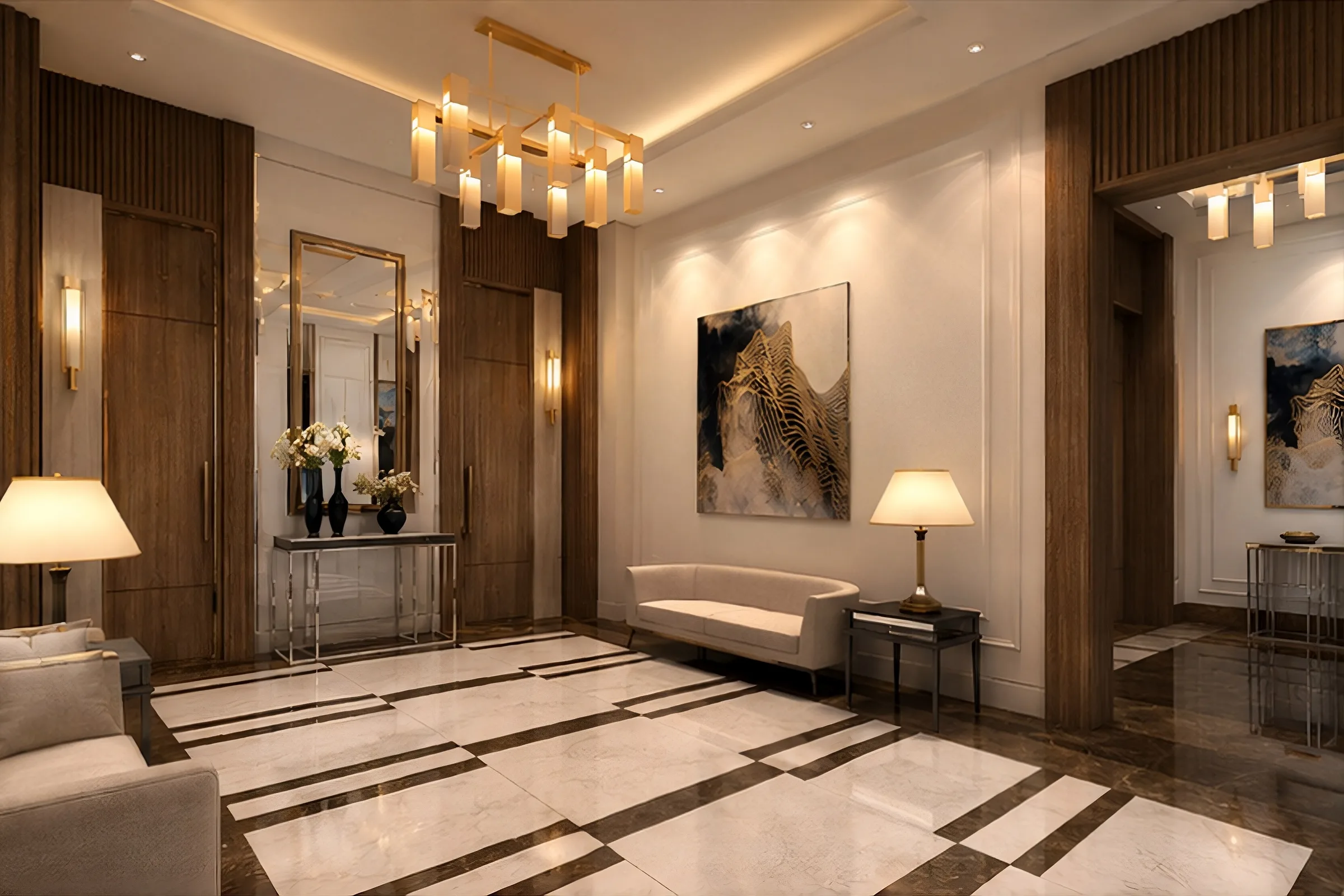 Marble Gallery Hall, photo 2 of 5, M.ALABBAR interior architecture