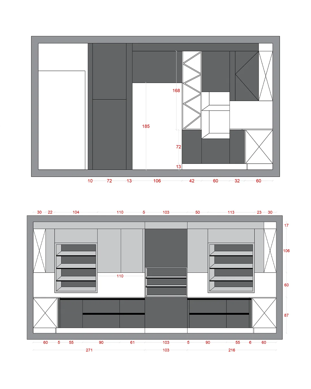 Glass Display Cabinetry, photo 4 of 6, M.ALABBAR interior architecture