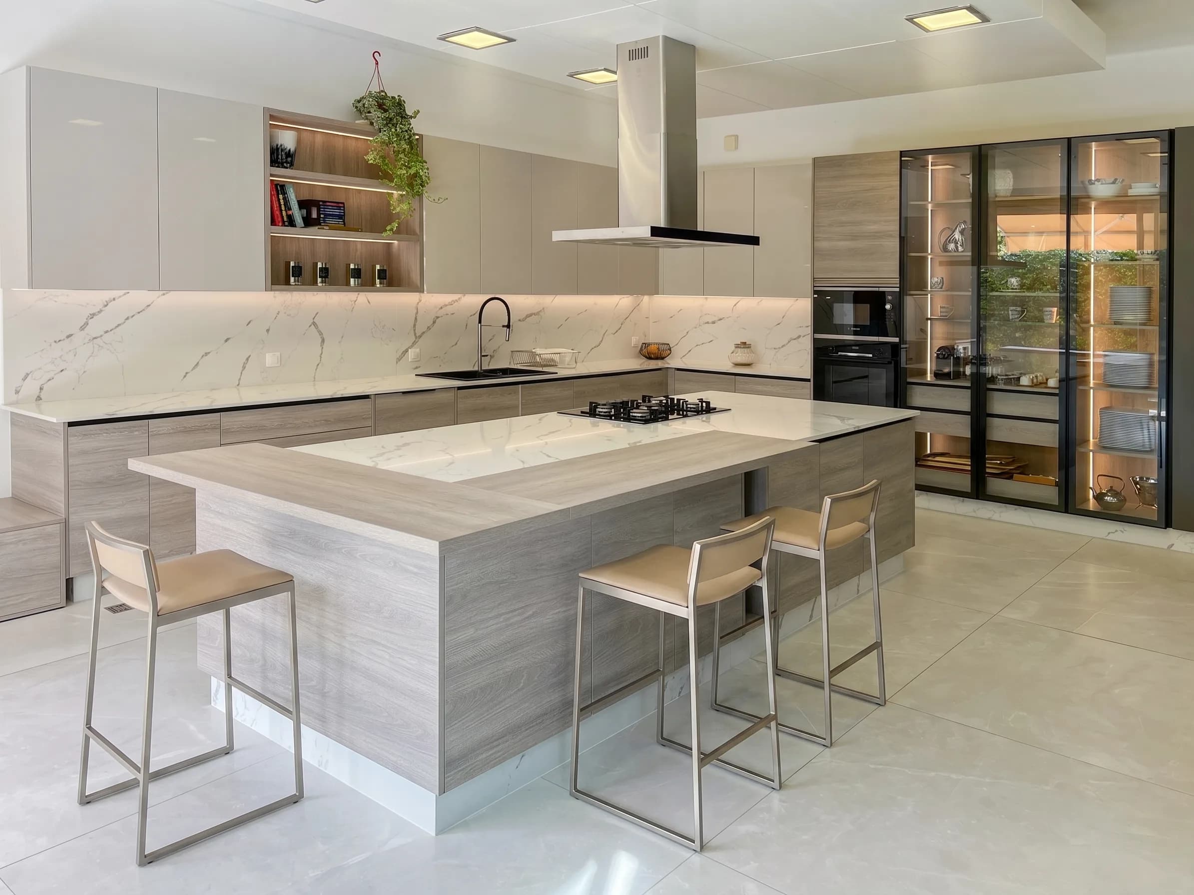 Open Concept Kitchen, Kitchen project by M.ALABBAR, Suwanee GA