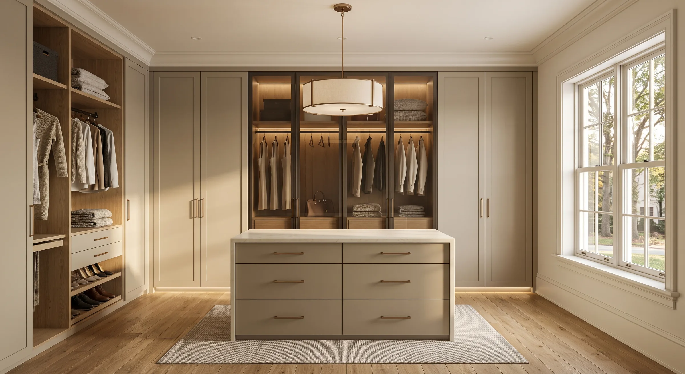 Walk-In Closet Suite, Closets project by M.ALABBAR, Suwanee GA