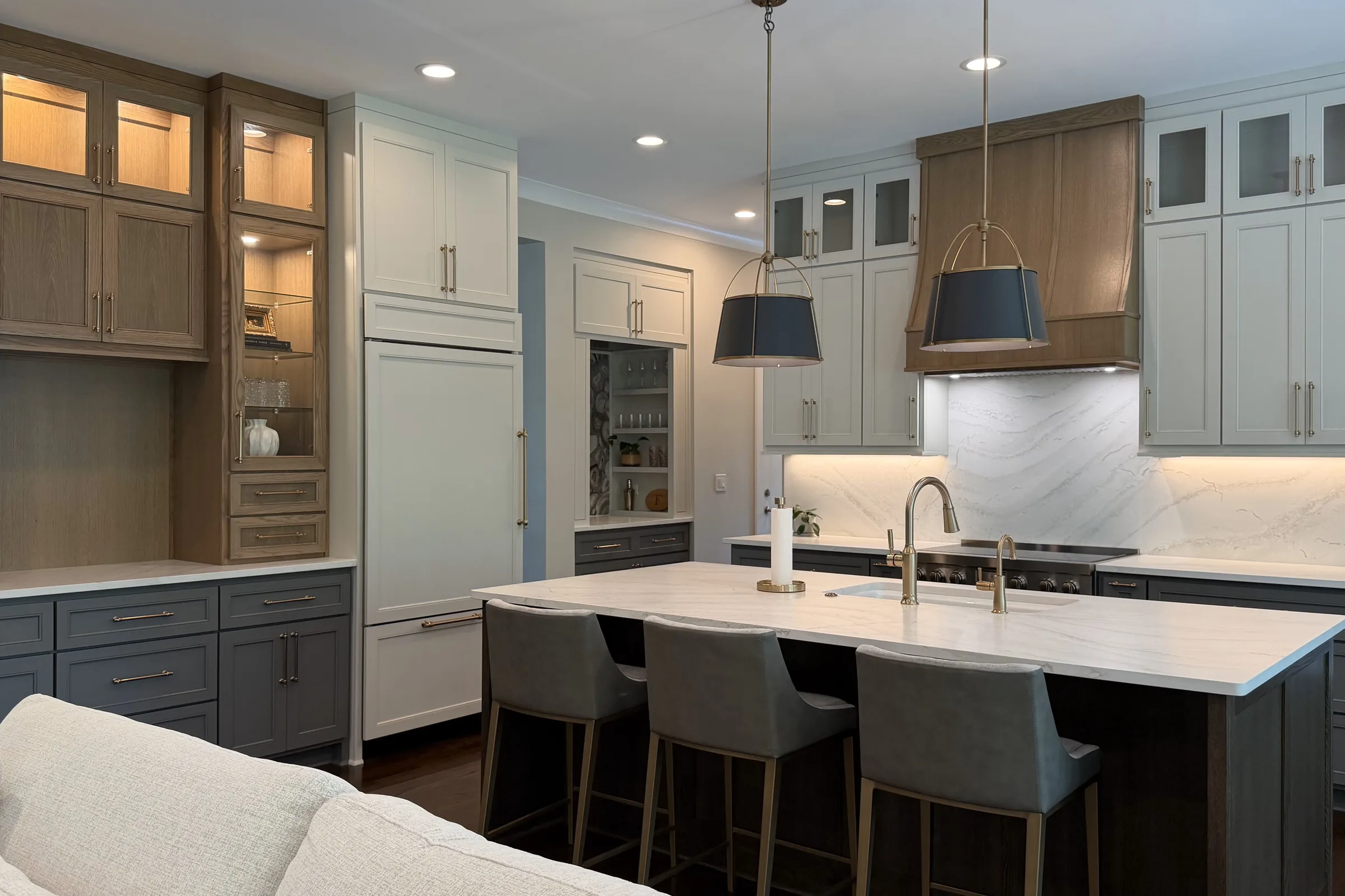 Luxury Kitchen Design & Build, M.ALABBAR interior architecture, Suwanee GA